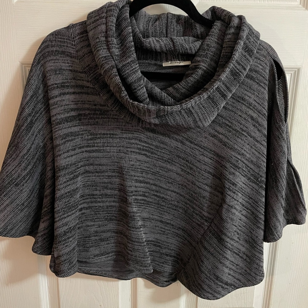 Open Shoulder Sweater For Layering